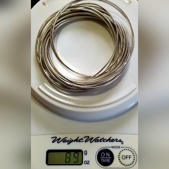 Silpada Sterling Silver 21 Bangle Salute Bracelet - Picture 12 of 12